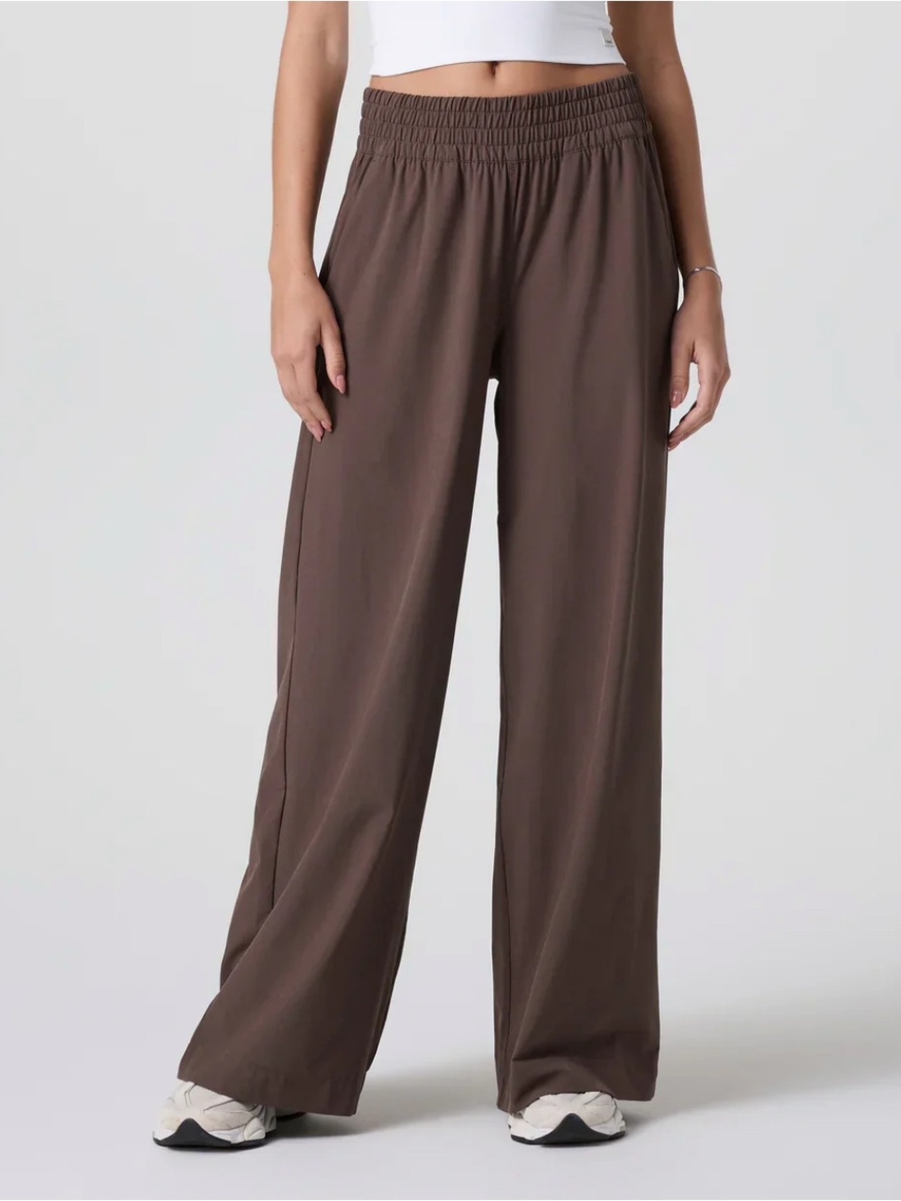 Vuori Villa Wide-Leg Pants - Java